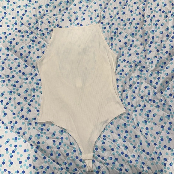 H&M Beige Bodysuit - Picture 1 of 3